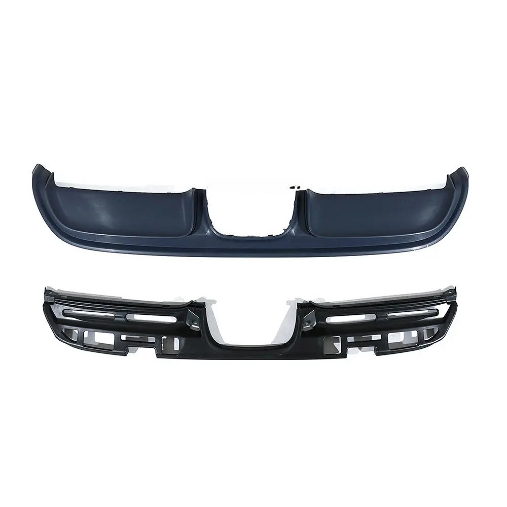 GTS/SD/Spyder Style for 982 Front & Rear Bumper Kits Polypropylene Bolt-On Unpainted Black New Condition